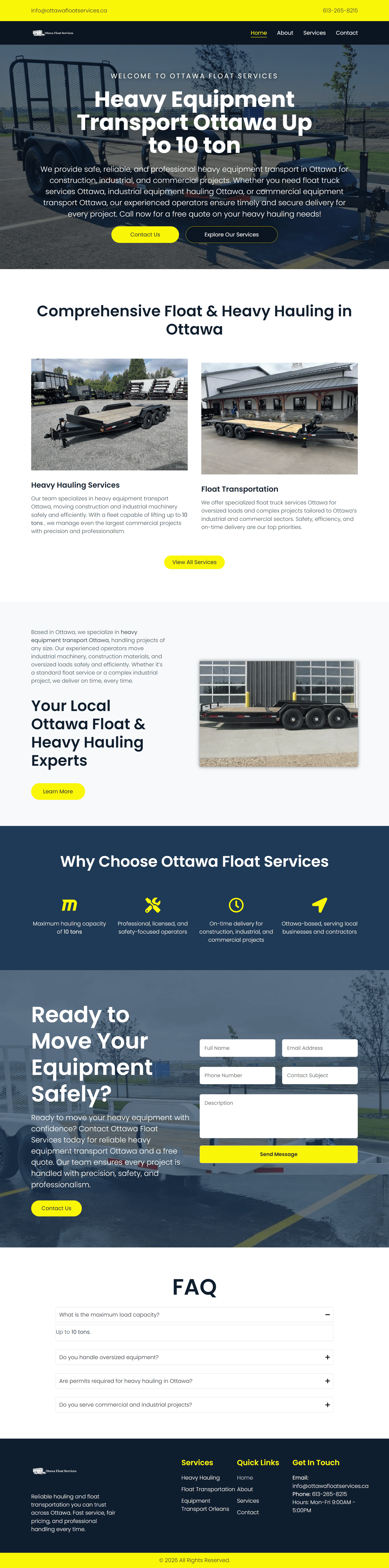 Ottawa Float Services