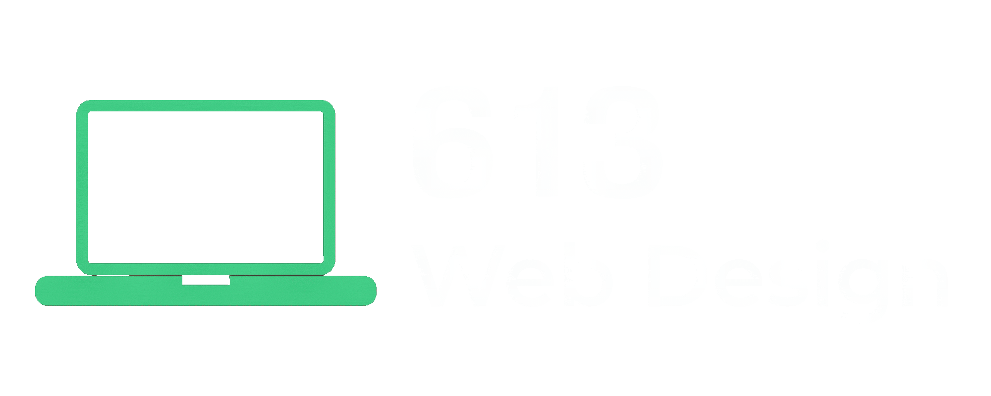 613 web design logo